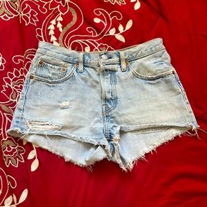 Urban Outfitters Levi Denim Shorts